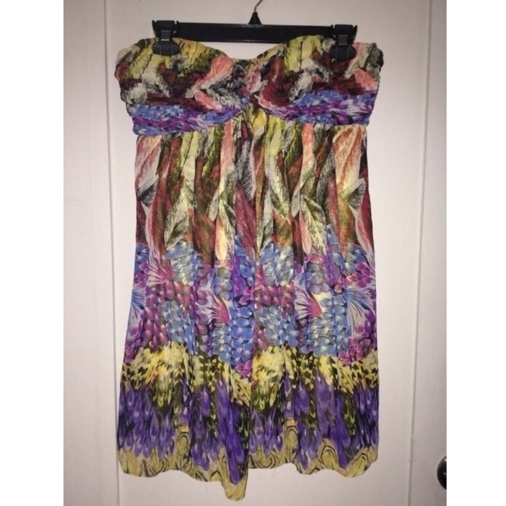 F21 Mini Strapless Dress